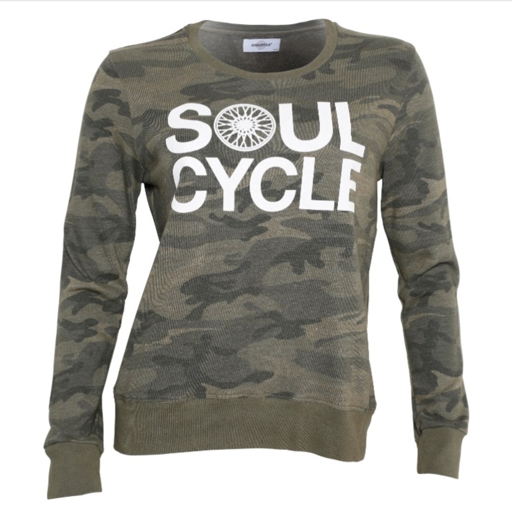 SoulCycle Camo Sweatsshirt